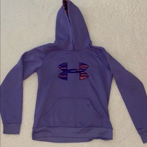 Purple hoodie